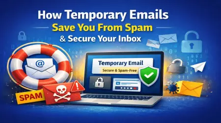 How Temporary Emails Save You From Spam & Secure Your Inbox